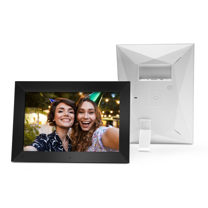 10" inch Smart Wi-Fi Digital Picture Frame with Free Cloud Storage - Black