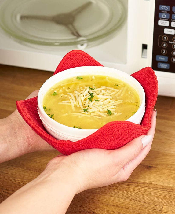Microwave Bowl Huggers - Prevents Burning Hands! Set of 4