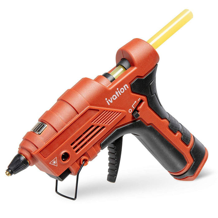 Cordless Butane Powered Glue Gun, Fast Heat-Up Gas Powered Hot GlueGun with Self-Regulating Temperature for DIY Projects, Arts & Crafts, Woodworking, Home Repairs Gift Decorations & More