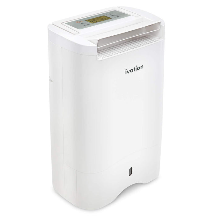 19 Pint Desiccant Dehumidifier with Drain Hose, Quiet & Small Dehumidifier For Rooms up to 410 Sq Ft