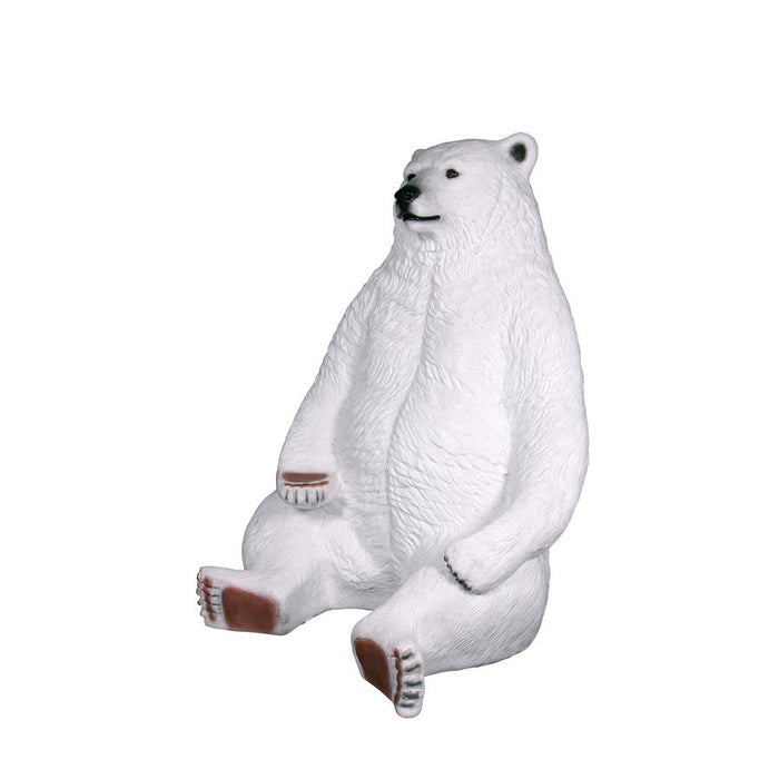 SITTING PRETTY OVERSIZED POLAR BEAR