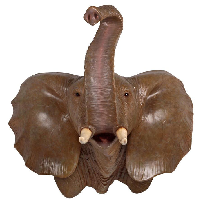 ELEPHANT HEAD WALL DECOR