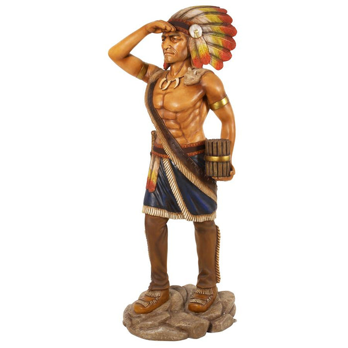 CIGAR STORE INDIAN STATUE
