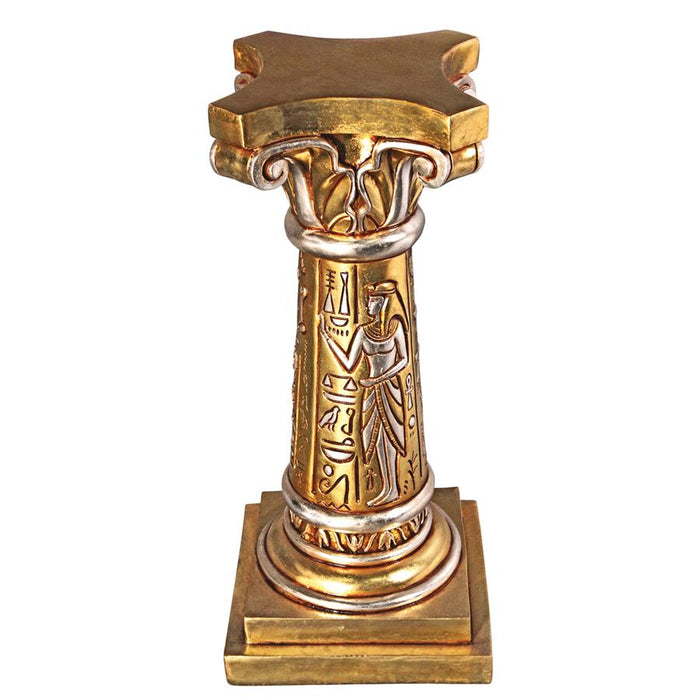 TEMPLE OF RAMSES EGYPTIAN PEDESTAL
