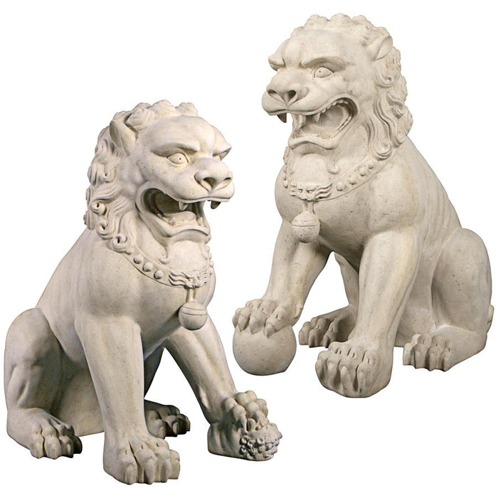 MALE AND FEMALE FOO DOGS