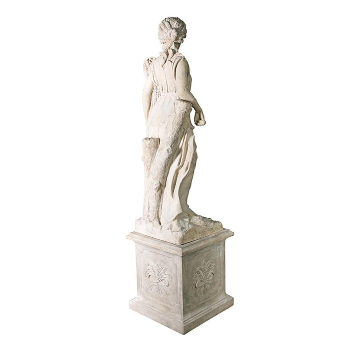 FOUR SEASONS SUMMER STATUE WITH PLINTH