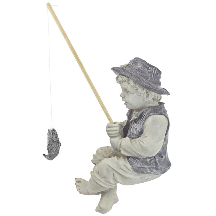 FREDERIC THE LITTLE FISHERMAN STATUE