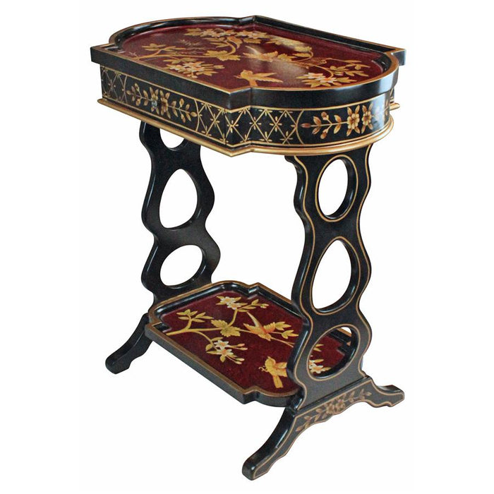 TERRACE OF SHANGHUA LACQUERED SIDE TABLE