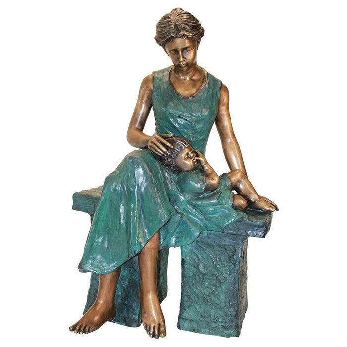 MOTHERS MOMENT BRONZE STATUE