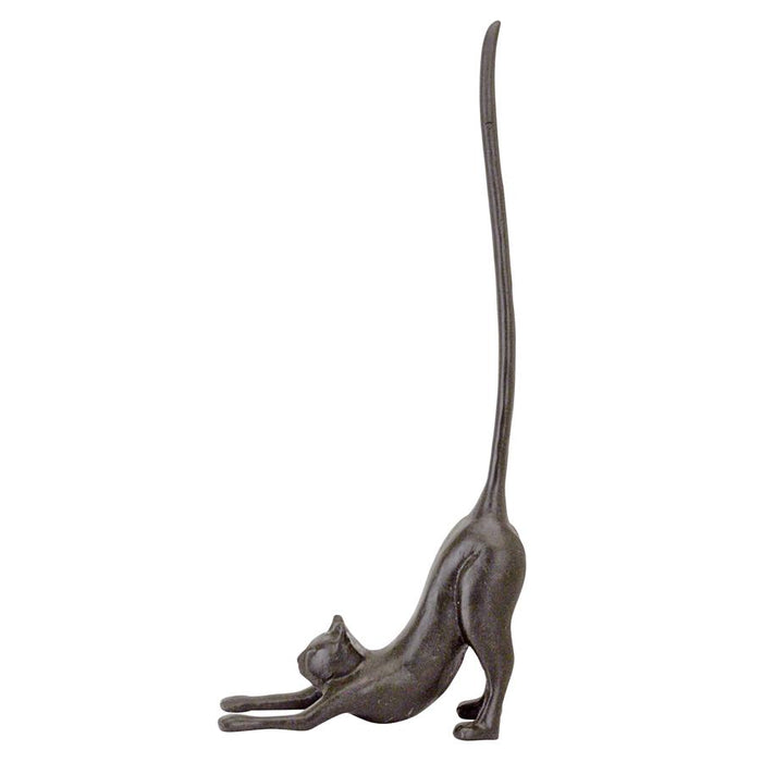 KITTY CROUCH IRON PAPER TOWEL HOLDER
