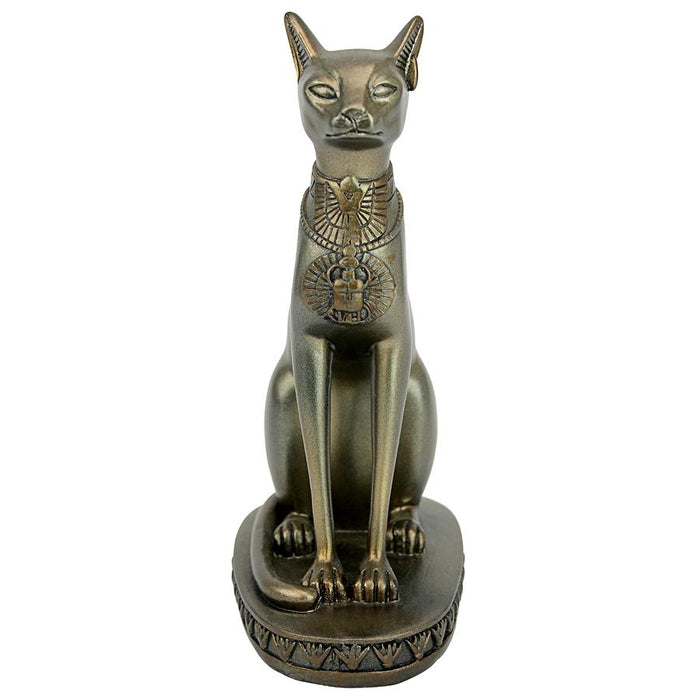 MEDIUM BASTET CAT GODDESS OF ANCIENT EGYPT STATUE