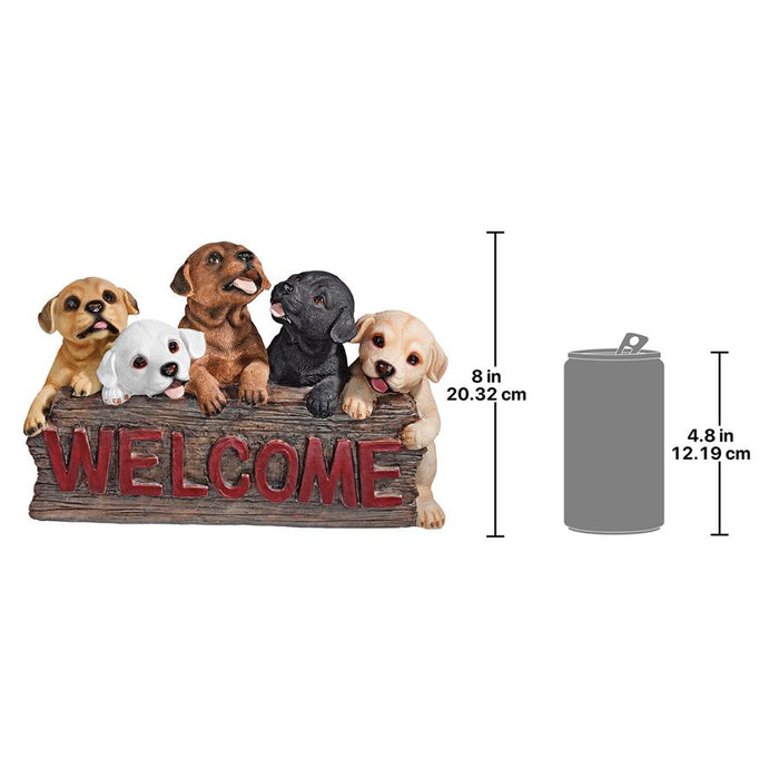 PUPPY PARADE WELCOME SIGN