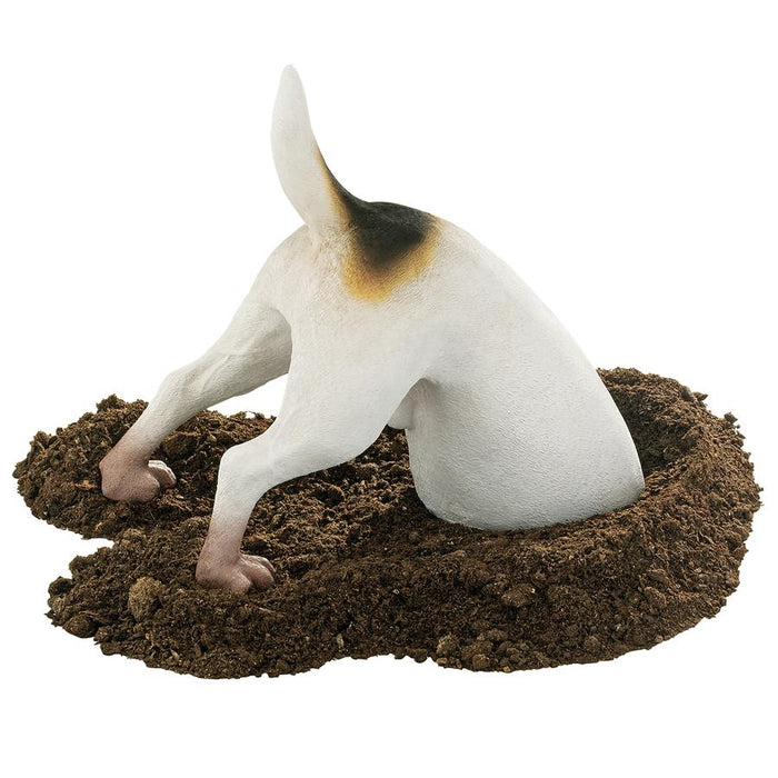 TERRENCE THE TERRIER DIGGING DOG