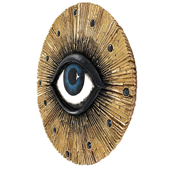 LARGE ALL SEEING EYE WALL SCULPTURE