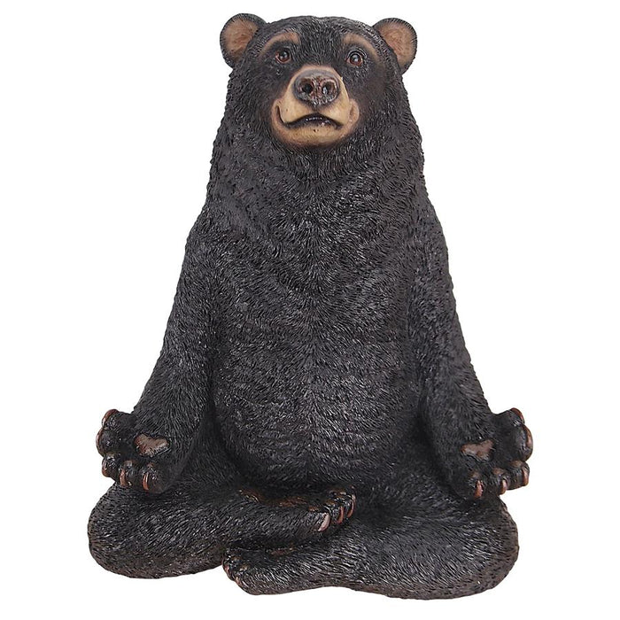 BEING ONE WITH THE HONEY ZEN BEAR STATUE