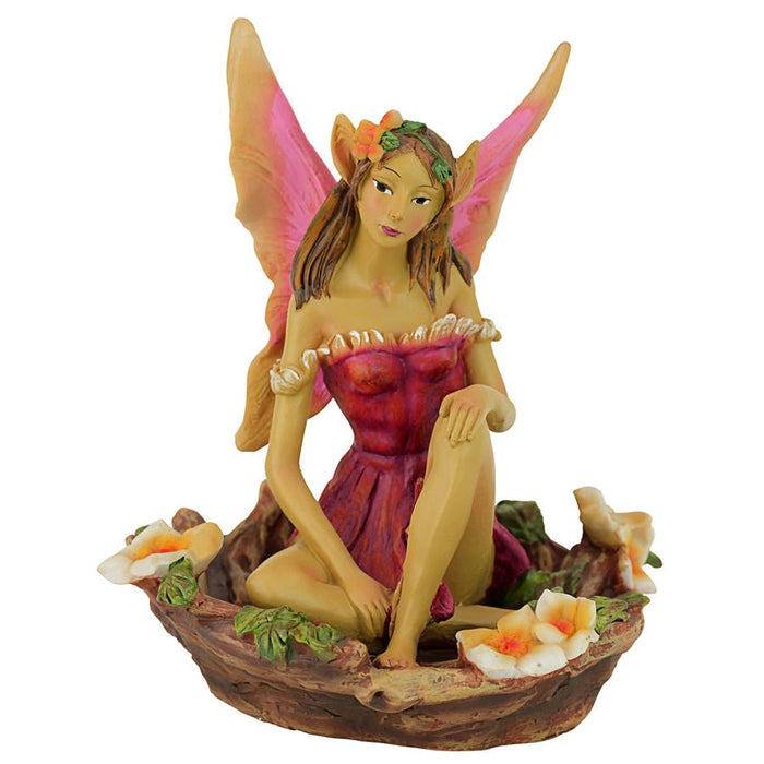 RED FAIRY OF ACORN HOLLOW STATUE