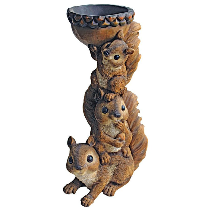 THREES A CROWD SQUIRREL TOTEM STATUE