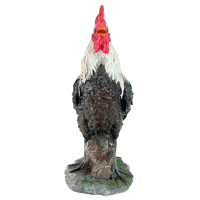 COCK A DOODLE DO ROOSTER STATUE