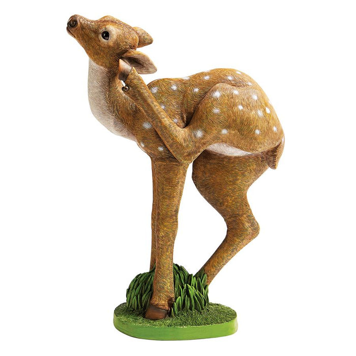 OUT FROM THE THICKET BABY DEER STATUE