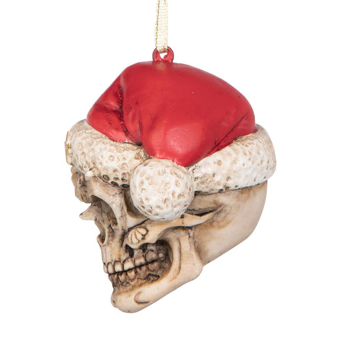 SKELLY CLAUS II HOLIDAY ORNAMENT