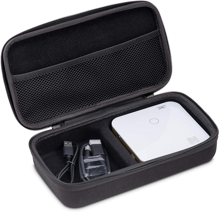 Mini Projector Case for KODAK Luma 350 Portable Projector, Soft-Molded Hard-Shell Carry Bag