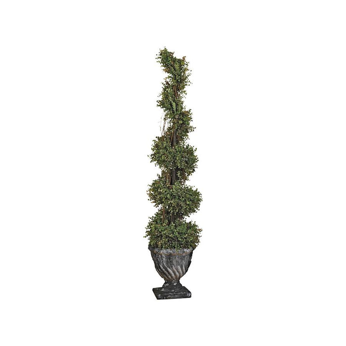 48IN SPIRAL BOXWOOD TOPIARY