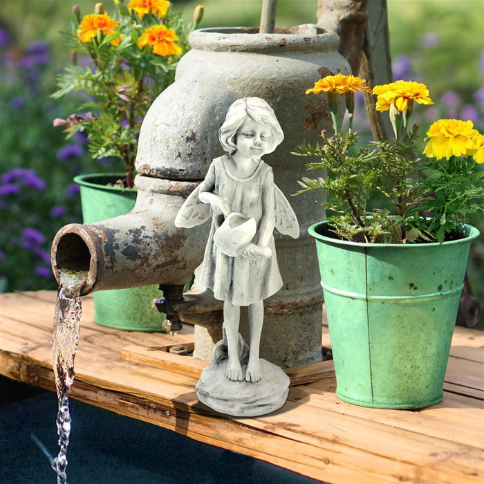 ROSE GARDEN FAIRY WITH WATERING CAN