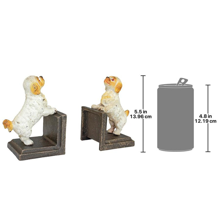 CAVALIER KING CHARLES IRON BOOKEND SET