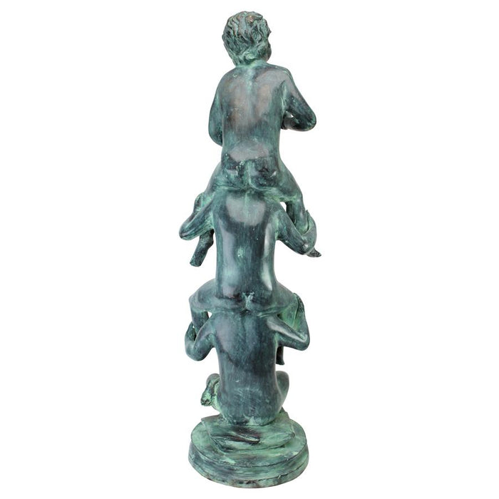 LARGE CHILDS PLAY BRONZE