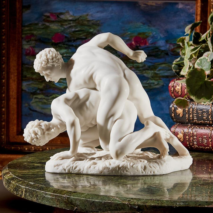 TWO WRESTLERS FROM THE UFFIZI GALLERY